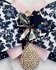 broszki Brosza z czarną ozdobą w stylu glamour NEW 5