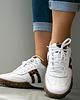 sneakersy damskie Sneakersyi skórzane panterka  (7220) 3