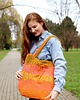 torby na ramię Pomarańczowa torebka  - Mawki 1