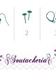 kolczyki soutache Kolczyki z chwostami lawendowe, fioletowe chwosty 2