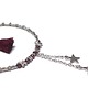 bransoletki z kamieni naturalnych Alloys Collection /garnet  star/ - bransoletka 2