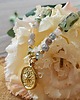chokery Choker z kwarcem, frenitem i zawieszką 2
