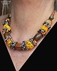 kolie Unikatowa kompozycja naszyjnika w stylu etno niezwykły prezent handmade 3