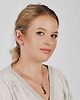 wisiory Wisiorek z agatem w srebrnych kwiatach Carmen 3
