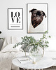 plakaty Plakat z Mopsem PORTRET pieska PUG 2