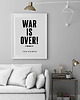 plakaty Plakat, grafika War is over - napis 3