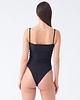 stroje kąpielowe i kostiumy kąpielowe damskie Kostium Jednoczesciowy Czarny 3