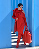 swetry damskie  New SWETER OVERSIZE Red 1
