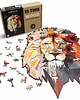 puzzle dla dzieci Puzzle drewniane Silny Lew 465 elementów XXL 1