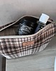torby i nerki męskie Kosmetyczka w klasyczną kratę - elegancka, unisex, styl vintage 7