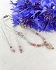bransoletki na sznurku Bransoletka WYJEBANE - Rodonit, Labradoryt - Morse 4