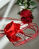 chokery Czerwony choker 1
