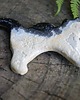 magnesy Ceramiczny magnes kot biało czarny 1