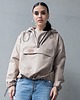 kurtki damskie Kurtka wiatrówka typu anorak beż 6