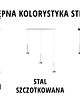 lampy wiszące Regulowana 3-punktowa lampa wisząca do kuchni BORNEO GOLD 5