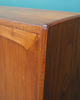komody Highboard tekowy, duński design, lata 60, produkcja: Dania 9
