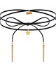 bransoletki na sznurku wiązana bransoletka BLACK CHOKER 1