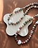 chokery Naszyjnik choker selflove czyli perła serce i kamienie naturalne 1