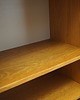 regały i półki Biblioteczka jesionowa, duński design, lata 70, produkcja: Dania 6