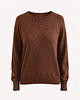 swetry damskie  Sweter Simple merino czekoladowy 1