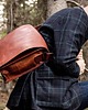 torby na ramię Torba męska skórzana na ramię brązowa Outlander BH73 1