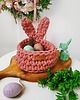 koszyki wielkanocne Koszyczki wielkanocne z uszami " The Ester Bunny" 3