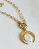 złote naszyjniki Naszyjnik łańcuszek Księżyc 6