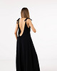 sukienki maxi damskie Sukienka letnia surf girl długa z odkrytymi plecami SUMMER - black sky s 1
