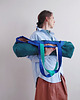 akcesoria do jogi Torba na joge ZERO WASTE patchwork len OCEAN 1