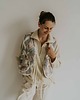 bluza bez kaptura damska Bluza Hugs, oat milk 6