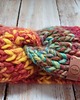 czapki damskie Opaska FLESH red 1