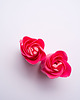 kolczyki z masy plastycznej Sztyfty pastylki SERDUSZKA 1