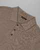 t-shirty męskie Koszulka polo sturno brązowy 1