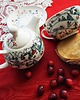 filiżanki Świąteczny zestaw imbryk z filiżanką Tea for one ZIMOWA WIOSKA 7