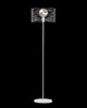 lampy podłogowe Czarna lampa podłogowa do salonu FORNOSA LOFT z drucianym kloszem 5