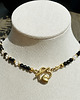 chokery Choker serduszko czarny 1