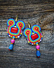 kolczyki soutache Etniczne i kolorowe kolczyki soutache 4