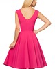 sukienki midi damskie Sukienka SCARLETT Midi Amarant 6