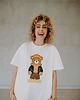 t-shirt damskie T-shirt oversize Axel Teddy dla mamy cream 1