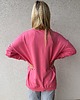 bluza z kapturem damska Bluza damska, oversize "Landrynkowa" 3