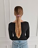 gumki do włosów Gumka jedwabna, scrunchie, pink lemoniade MINI 4