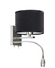 kinkiety 2-punktowy kinkiet z panelem LED SENEGAL VELUR 3