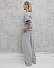 komplety damskie Chiara oversizowy komplet bezrękawnik i spodnie wide leg Glacier gray 3