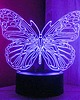 lampy do pokoju dziecka Lampka LED motyl 6