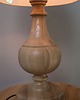 lampy stołowe Lampa stołowa drewniana z abażurem  3