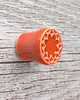 gałki do mebli Gałka mała do mebli pomarańczowo-brązowa, wz.14 1