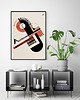 plakaty Bauhaus Art Exhibition Poster 2