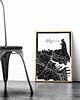 plakaty Plakat Gdynia mapa 1
