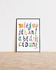 plakaty Plakat typograficzny MIEJ WY*EBANE A BĘDZIE CI DANE grafika afirmacja 3