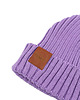 czapki i kapelusze męskie Czapka alkatraz z bawełny organicznej liliowa 3